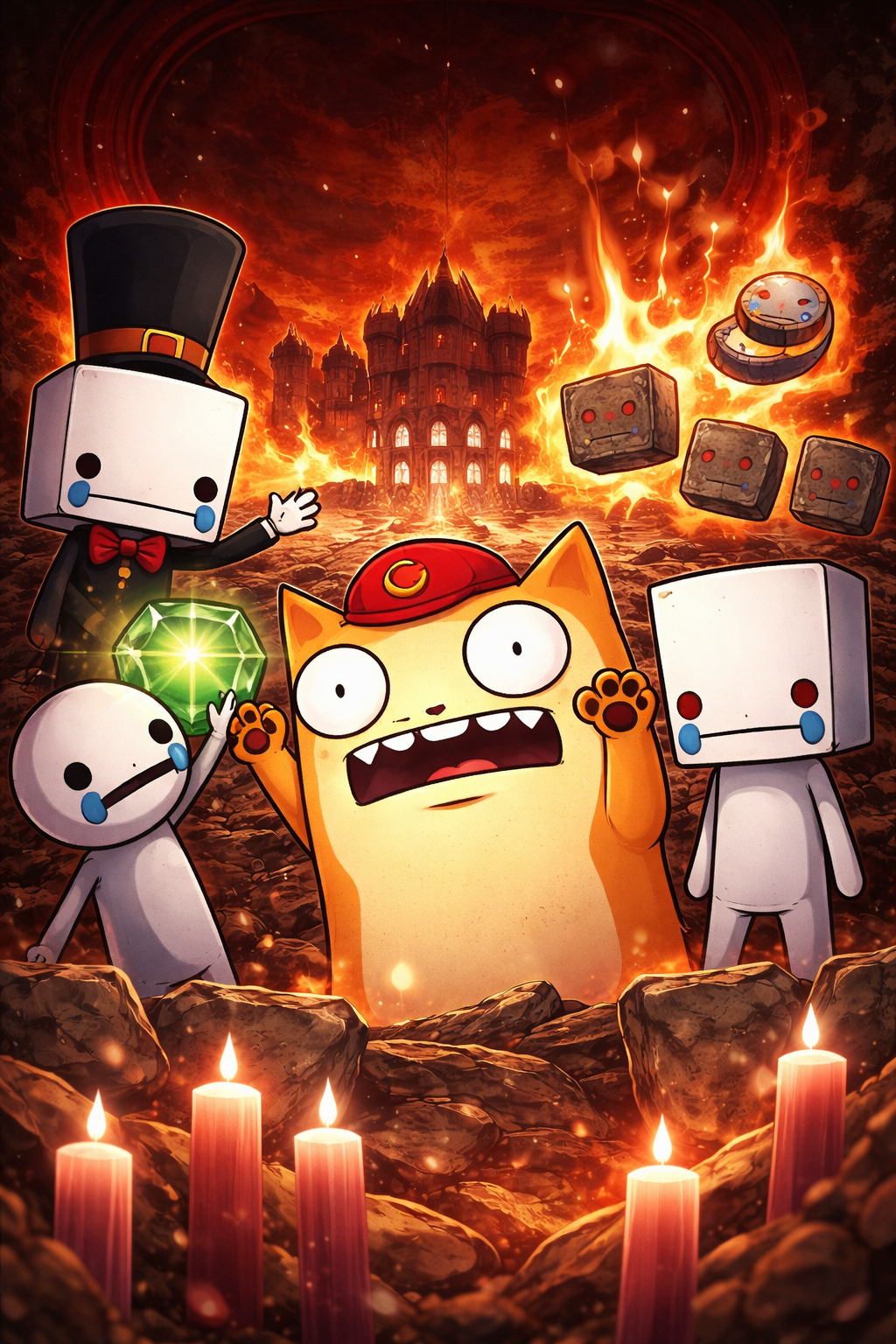 BattleBlock Theater key art