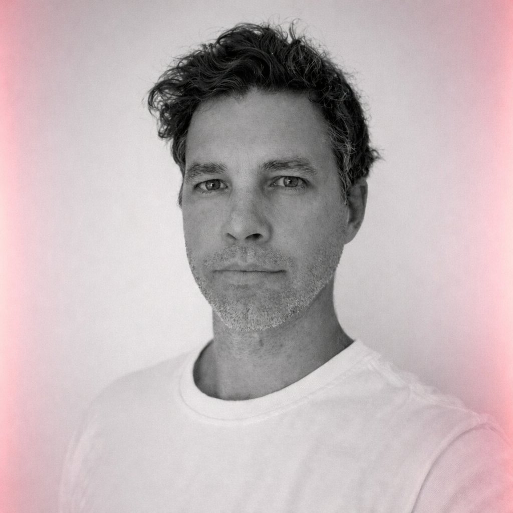 Carsten Rojahn in his studio